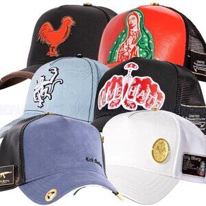 Red Monkey 6 Hat Bundle #4 of Limited Unisex Trucker Hats : $420 Value